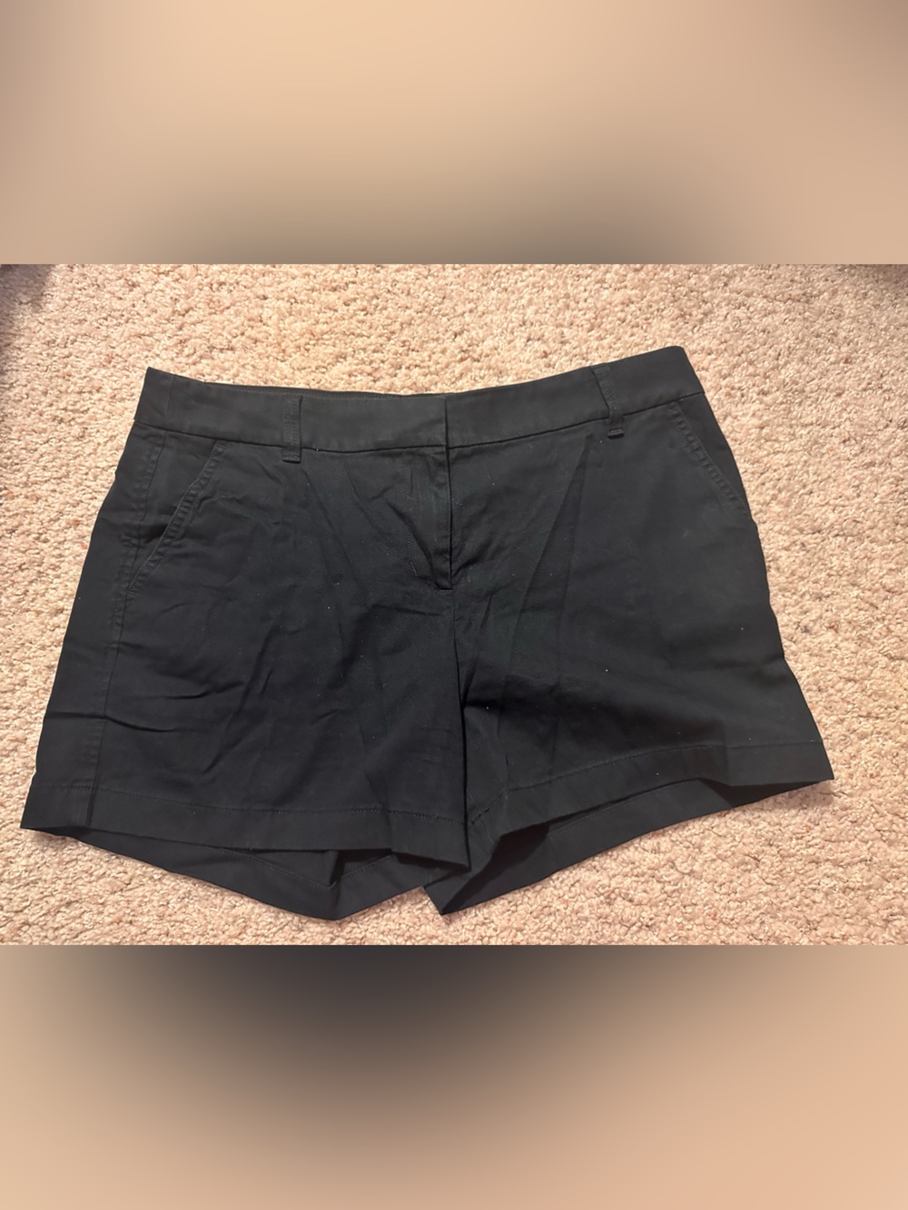 Classic Black Women's Dress Shorts 5”